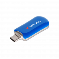 VERBATIM Plectra USB-C Flash Drive Blue 256GB
