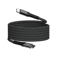 VERBATIM Sync N Charge USB C-USB C 60W Magnetic 1.2m Black