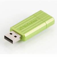USB 16GB Store N Go Pin Stripe Green