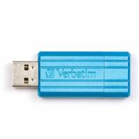 USB 16GB Store N Go Pin Stripe Blue