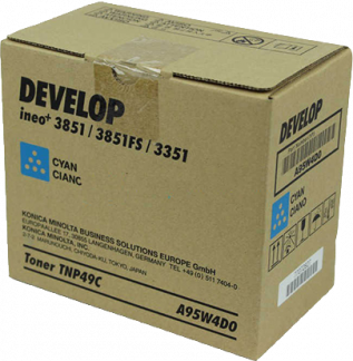 Develop TNP49C cyan toner 12K