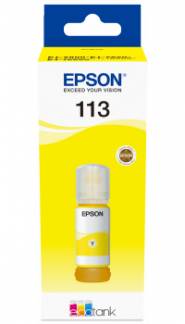 113 EcoTank Pigment Yellow ink bottle