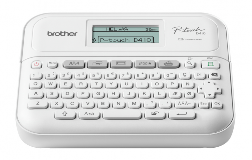 PT-D410 P-touch desktop label printer, up to 18 mm, USB