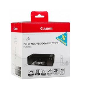 CANON PGI-29 MBK/PBK/DGY/GY/LGY/CO Multi