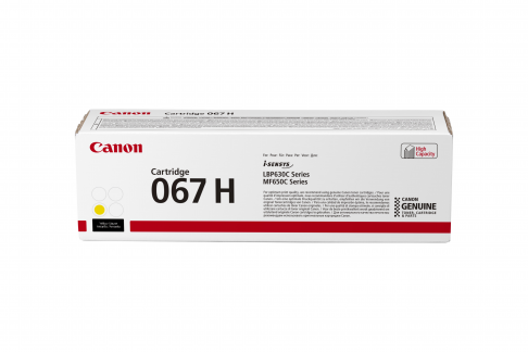 Toner Cartridge 067 High Yellow 2.35k