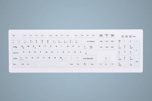 Active Key ClassicClean Med KB Rem Cov Full-Size W White