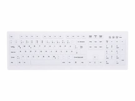 Active Key ClassicClean Silicone Cov Full-Size White