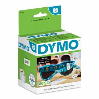 DYMO LabelWriter 54mm x 11mm Price Tag Labels 1 Roll x 1500