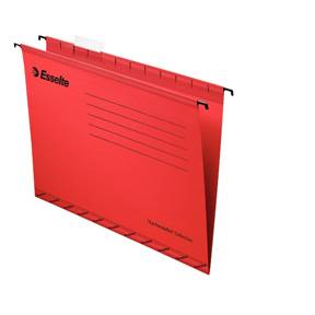 H&aelig;ngemappe forst&aelig;rket folio r&oslash;d (25)