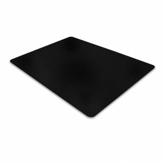 Advantage stoleunderlag PVC 116x150 cm t&aelig;ppe sort