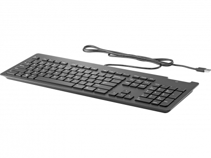 HP Business Slim Smartcard Keyboard, Black (Nordic)