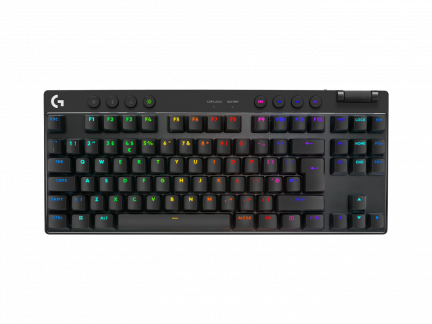 LOGITECH G PRO X TKL LIGHTSPEED Gaming Keyboard Black Nordic