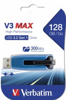 VERBATIM USB DRIVE 3.0 128GB STORE &acute;N&acute; GO V3 MAX