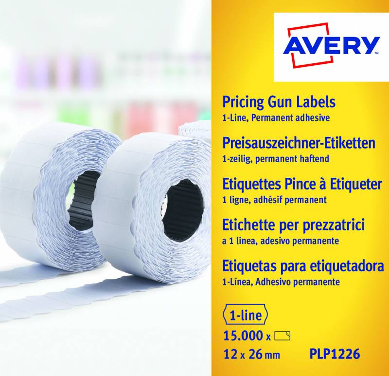 Labels 26x12 G2 White 10-rolls