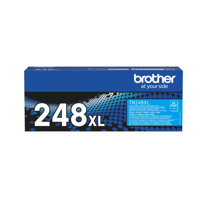 TN248XLC Cyan toner cartridge high yield 2.3K