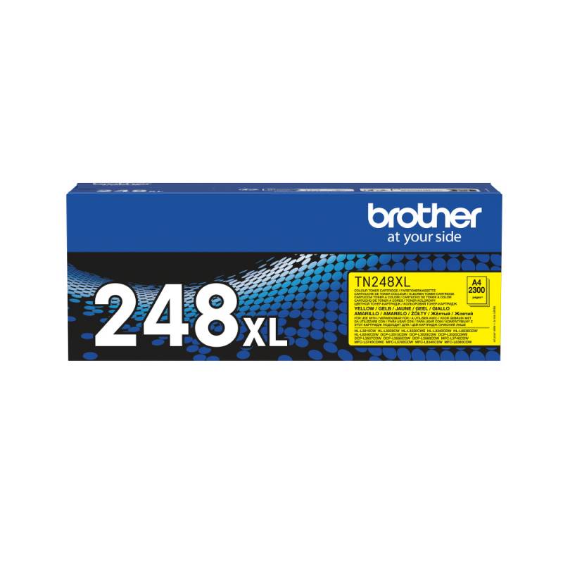 TN248XLY Yellow toner cartridge high yield 2.3K
