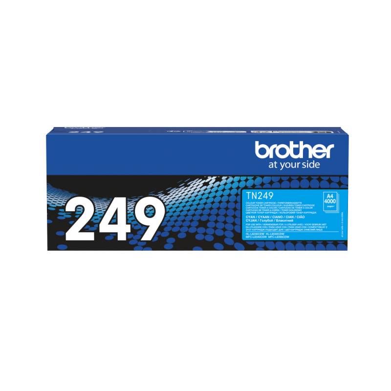 Brother TN249C Cyan 4000 sider Toner