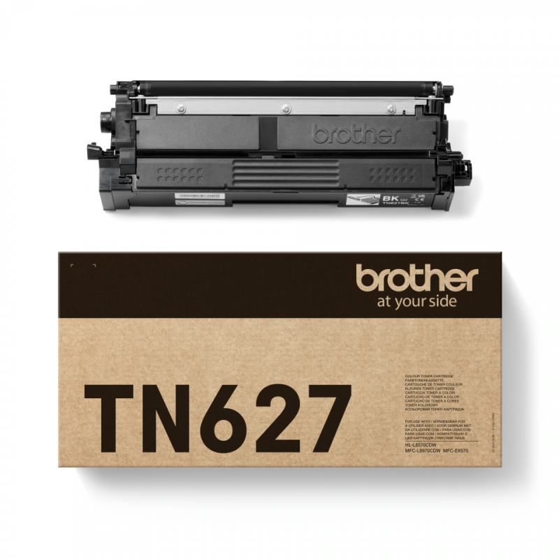 TN627BK Black Toner Cartridge Ultra High Yield 10K