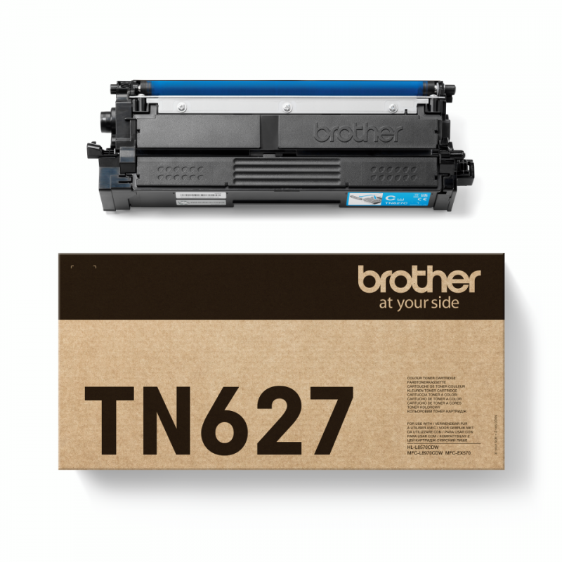 TN627C Cyan Toner Cartridge Ultra High Yield 10K