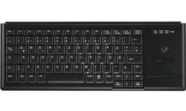 ACTIVE KEY Industry 4.0 Ultraflat Trackball K. PS2 Nordic