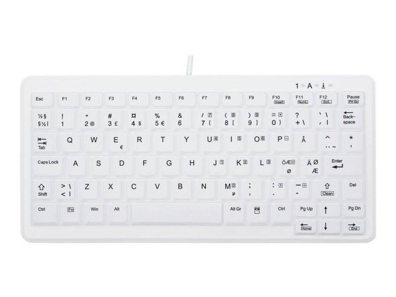 ACTIVE KEY Mini Notebook Style Keyb. Fully Sealed USB Nordic