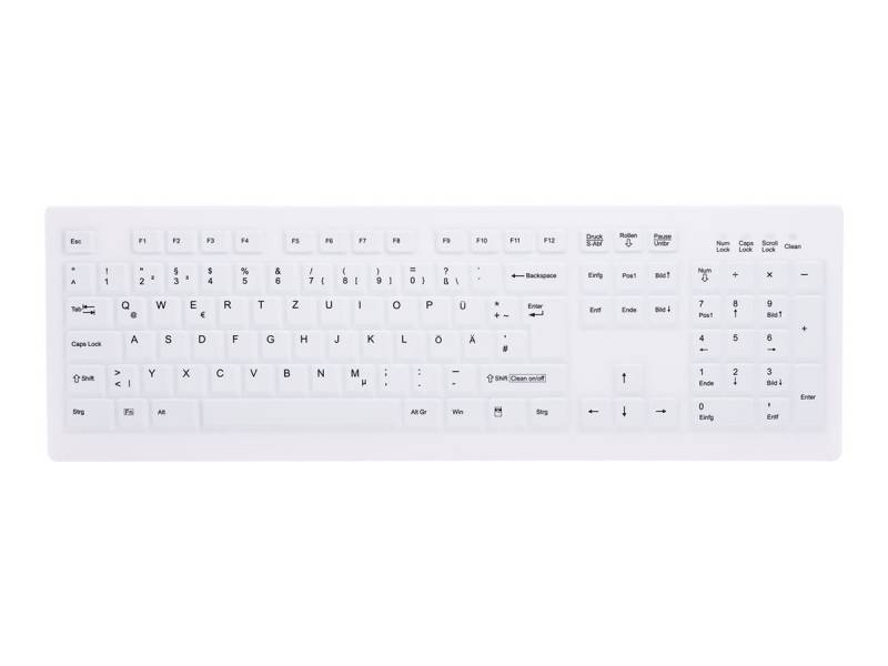 Active Key ClassicClean Silicone Cov Full-Size White