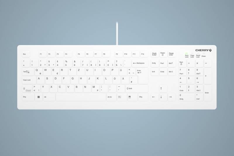 Active Key QuickClean Med KB Rem Cov Full-Size W White