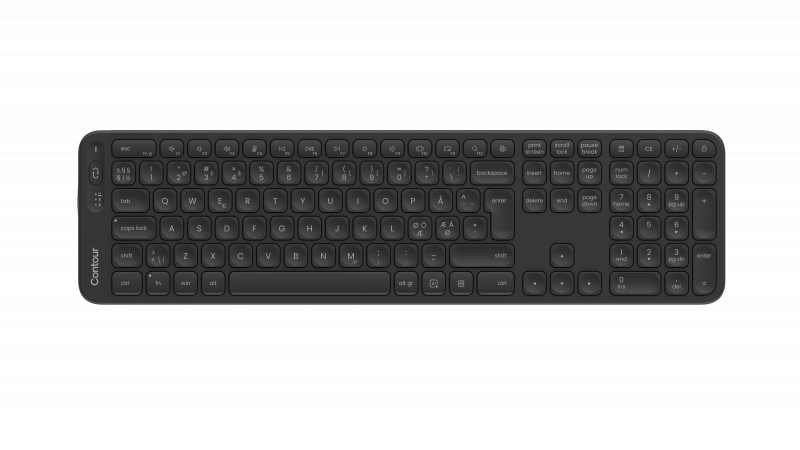 CONTOUR Balance Full-Size Keyboard Wireless (Nordic)