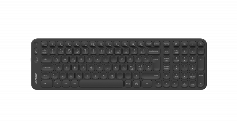 CONTOUR Balance Mid-Size Keyboard Wireless (Nordic)