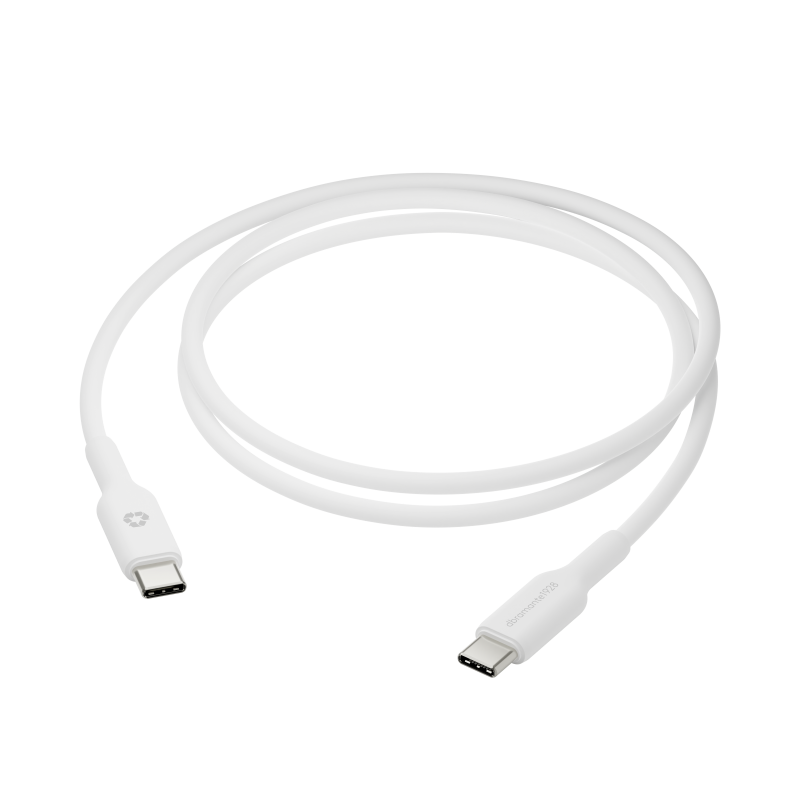 DBRAMANTE re-charge - Cable 1m USB-C to USB-C - W