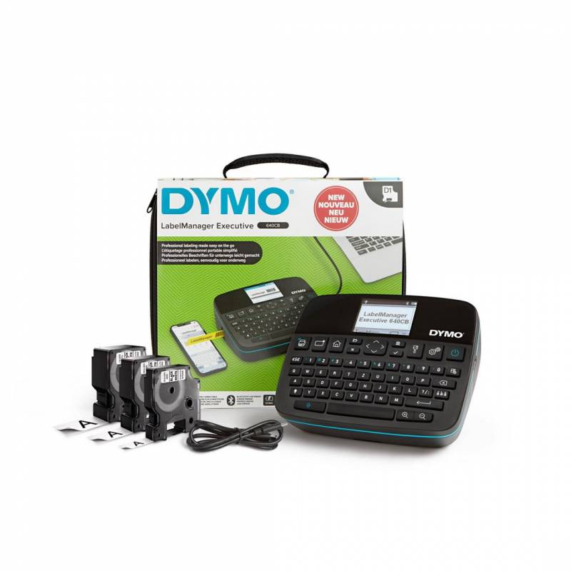 LabelManager  Executive 640CB Label maker Value Pack Qwerty