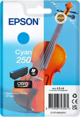 EPSON Singlepack Cyan 250 ink No Tag Single