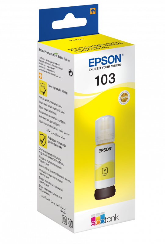 T103 Yellow EcoTank ink