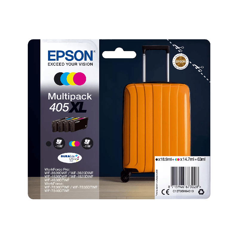 T405 Multipack 4-colours XL Ink