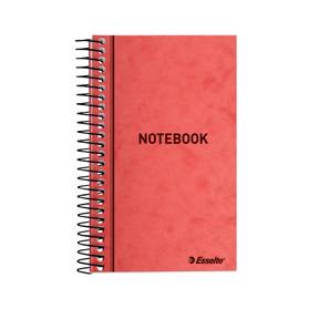 Spiral notesblok 140x90mm linieret 50ark