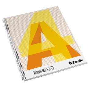 Kollegieblok 4H A4 kvadreret 70ark 70g