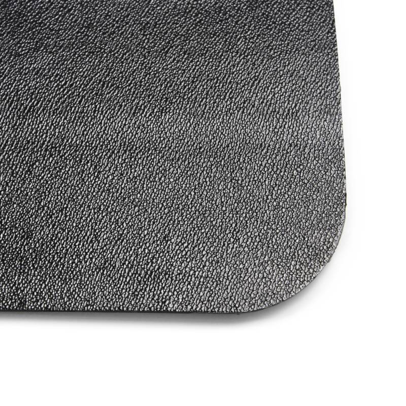 Advantage stoleunderlag i sort PVC, 90x120 cm til h&aring;rdt gulv