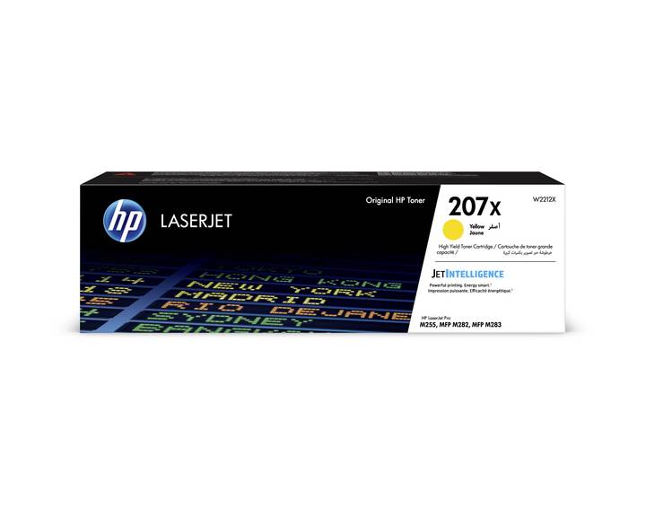 HP 207X Gul 2450 sider Toner W2212X