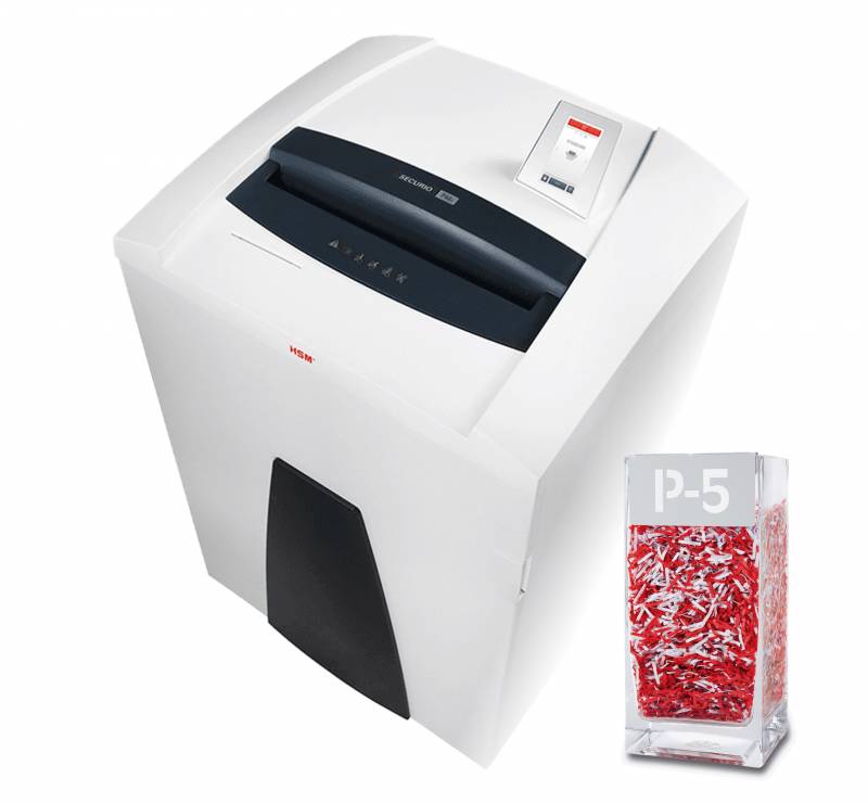 HSM Securio makulator P44i P5 1,9x15 konfetti incl. CD sk&aelig;re