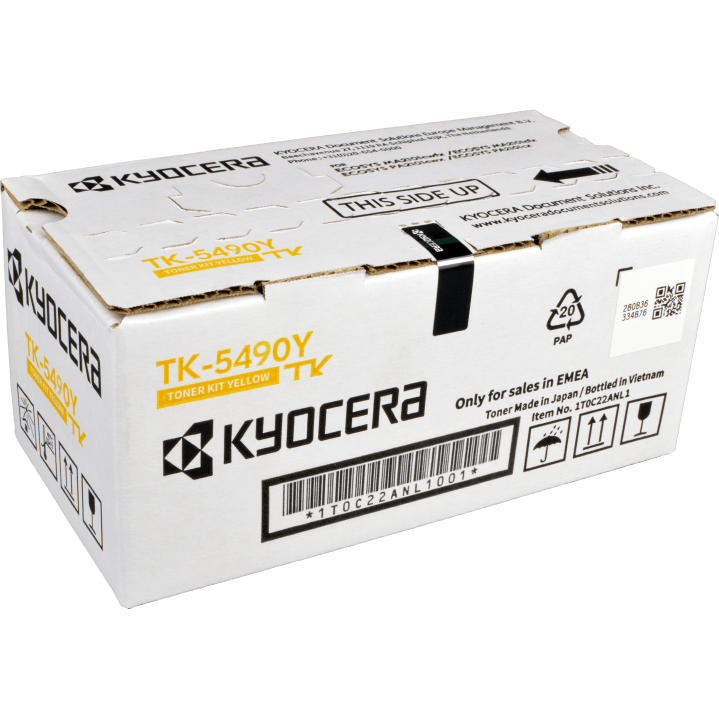 TK-5490Y Yellow Toner 2,4K