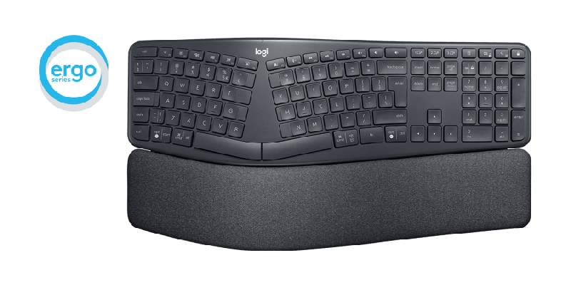 Ergo K860 Business Wireless Keyboard, Graphite (Nordic)