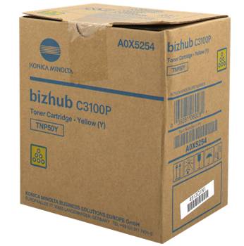 Bizhub C3100P yellow toner