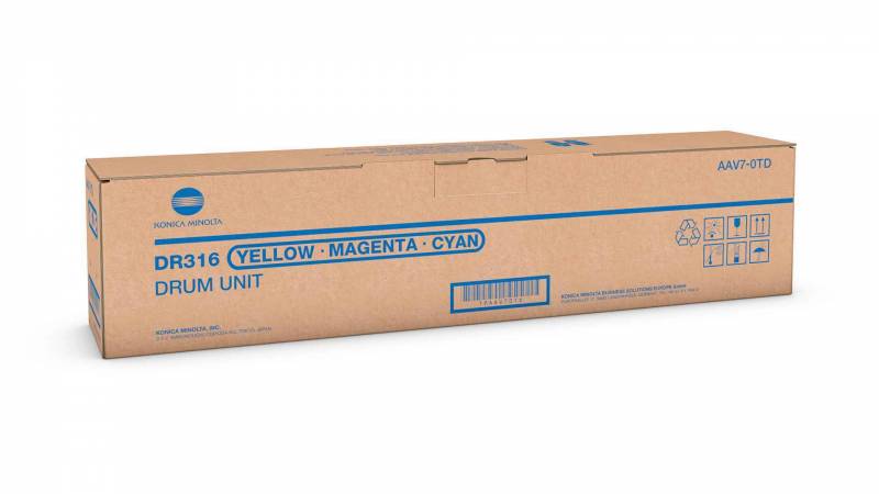 DR316C Drum color Bizhub YMC C360i C300i C250i