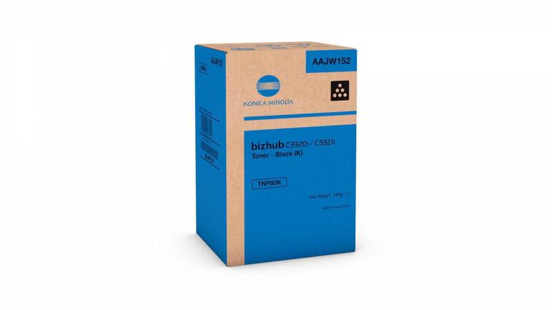 Bizhub C3320 TNP80K Toner black 13K