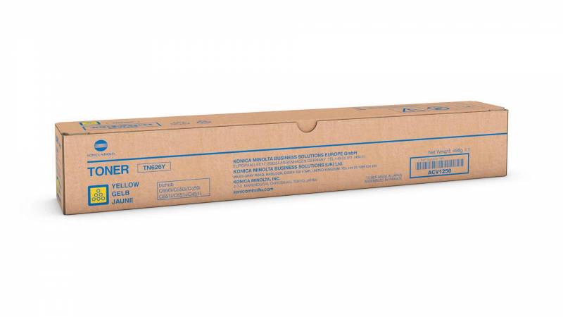 Bizhub C560i TN626Y Toner yellow 28K