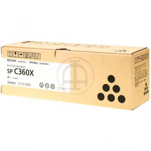 Ricoh Toner Black C360X Hi Cap 10k