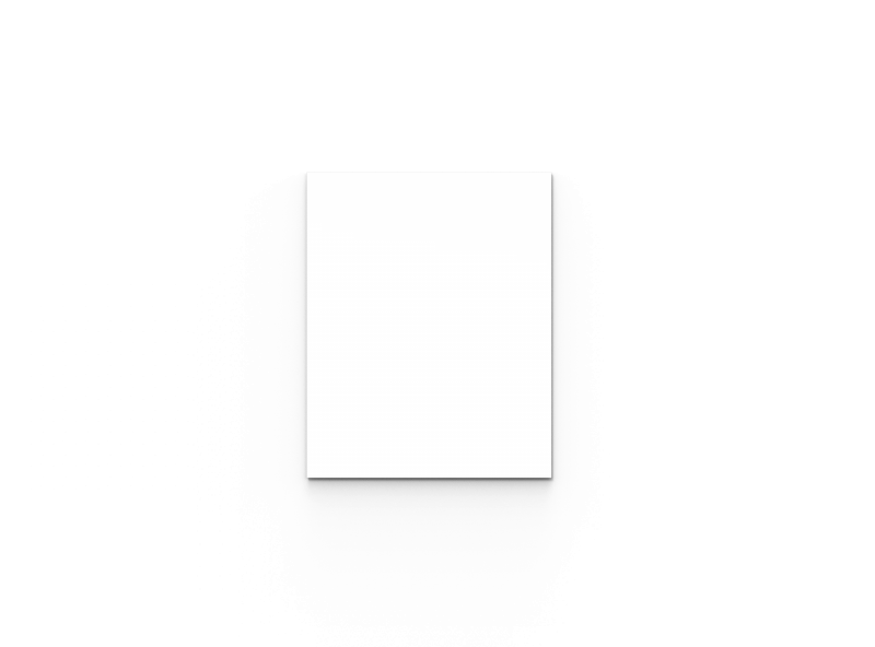 Mood Wall glastavle 1000x1250 mm