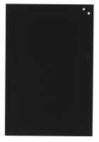 Glass board 40 x 60 cm. Black