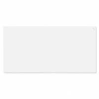 Glass board 200 x 100 cm. PURE White