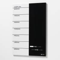 Magnetic Steel week planner 60 x 40 cm. Danish Magnetic Steel week planner 60 x 40 cm. Danish